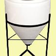 Cone Bottom Inductor Tank 15 Gallon - Diameter 19"