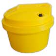  Aquarius Tapered Chemical Feed Tank - SD 30 Yellow