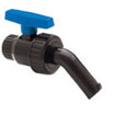 1" 45 Degree Nozzle Valve Single Union Ball Valves