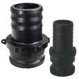 3/4" Cam Action Coupler and Adapter - PPL