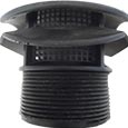 2" MPT vent cap with poly screen