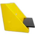 Discontinued - PCS Pump Shelf - 2 pump unit - No Cover - Yellow - PE 