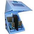 PCS2.1 Pump Shelf - w/Cover - w/Divider - Blue - PE